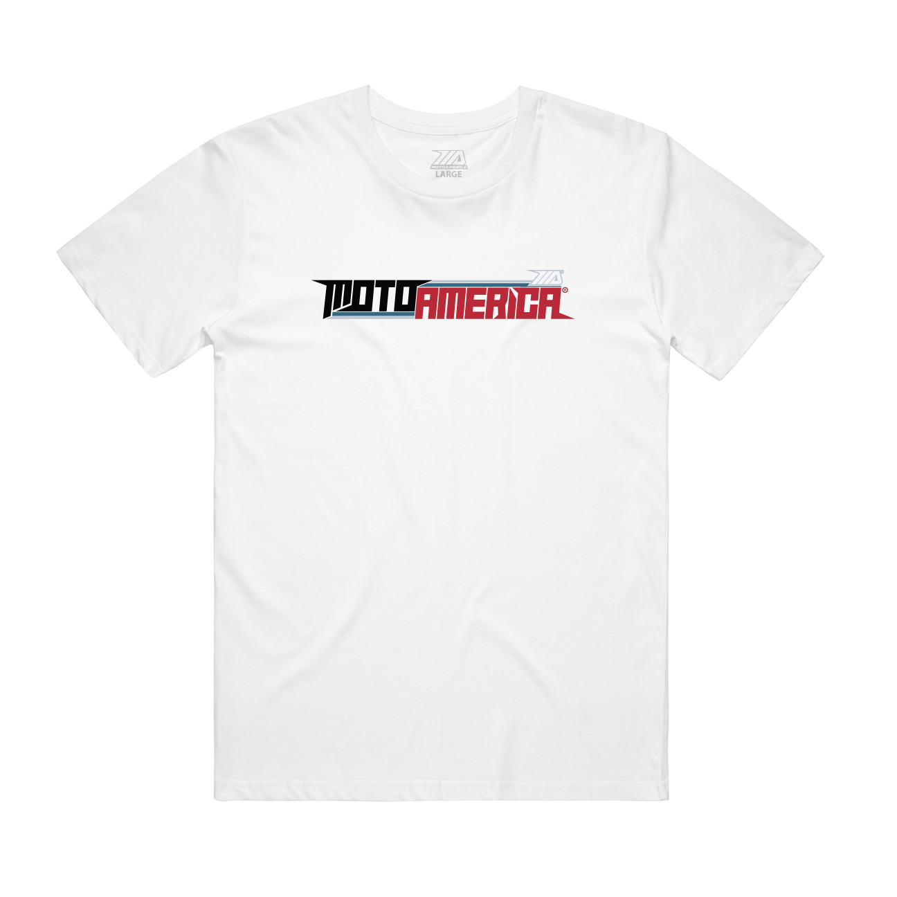 The Chase, White Tee MotoAmerica®