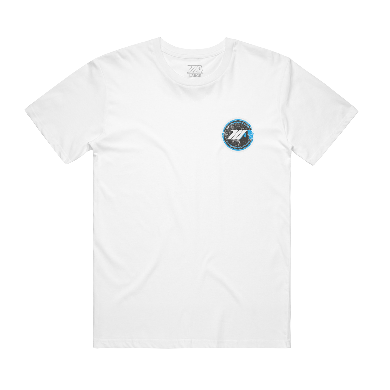 Circle, White Tee MotoAmerica®