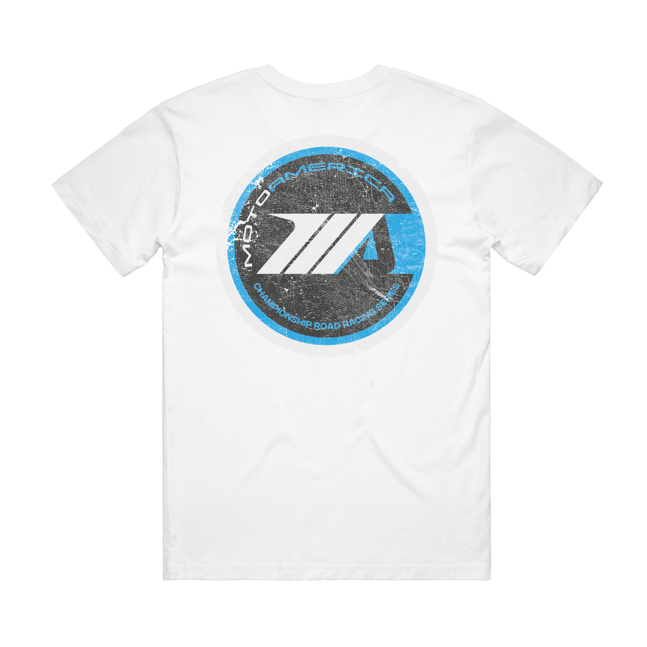 Circle, White Tee MotoAmerica®