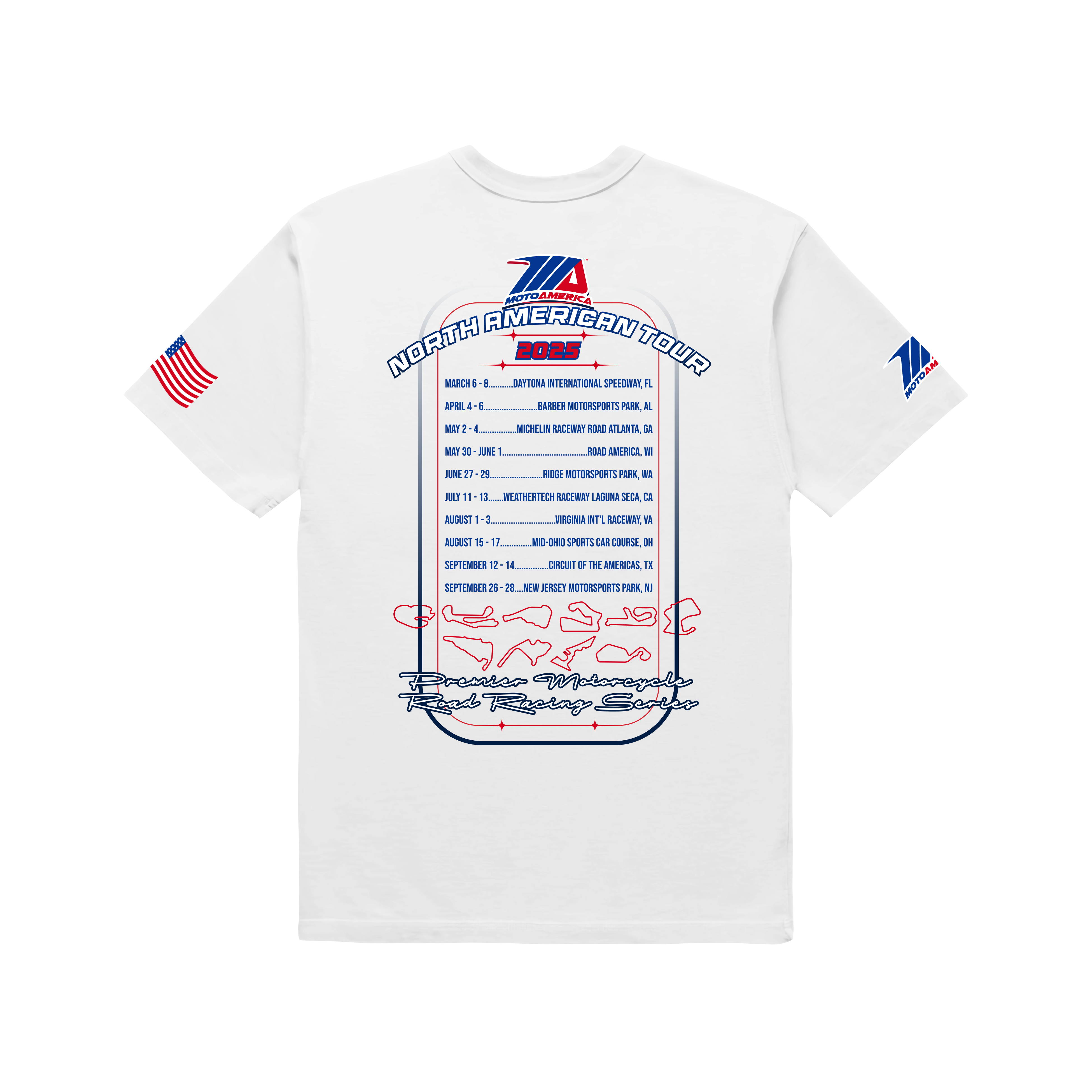 2025 Tour Tee MotoAmerica®