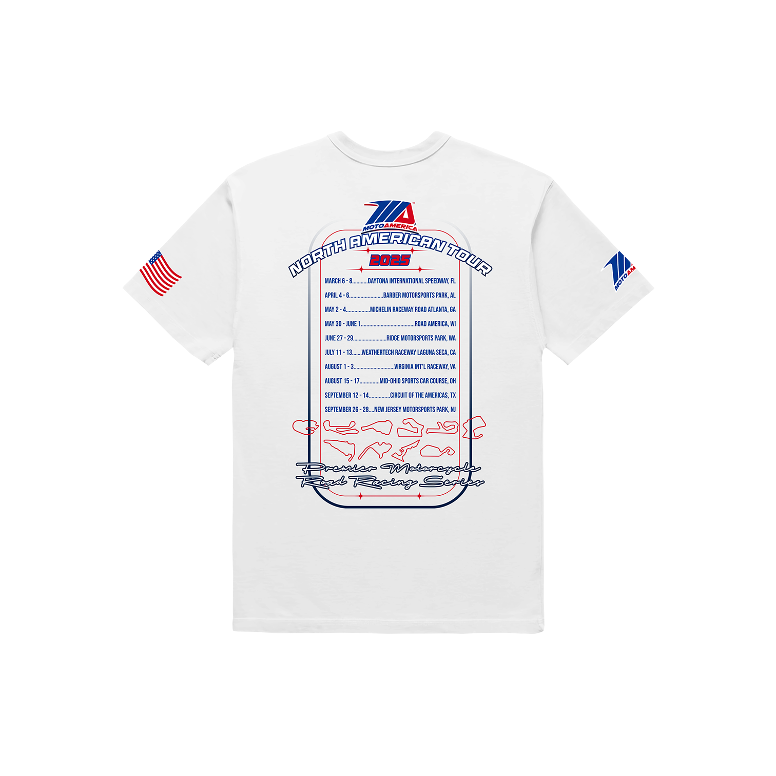 2025 Tour Tee MotoAmerica®