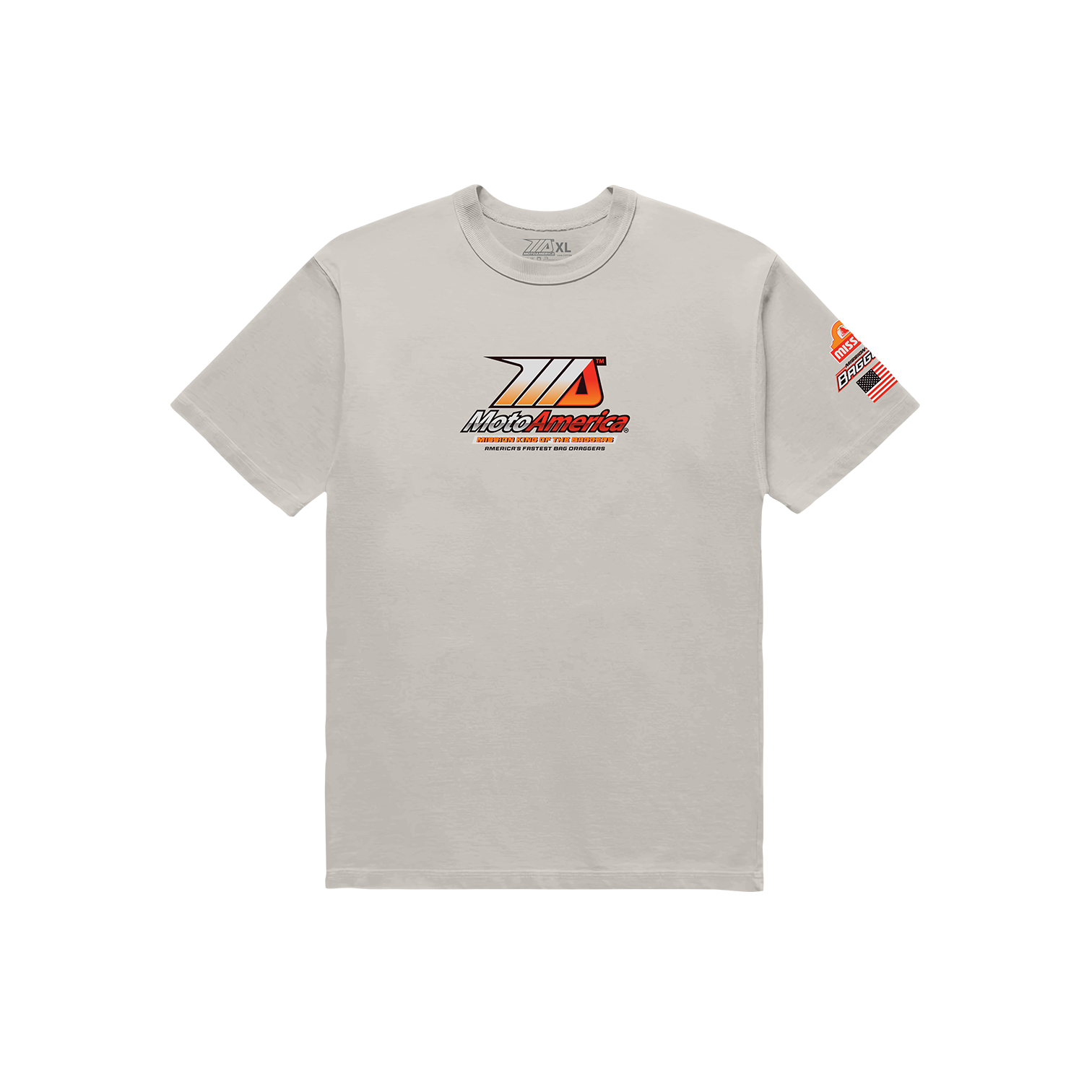 Baggers Cement Poster Tee MotoAmerica®