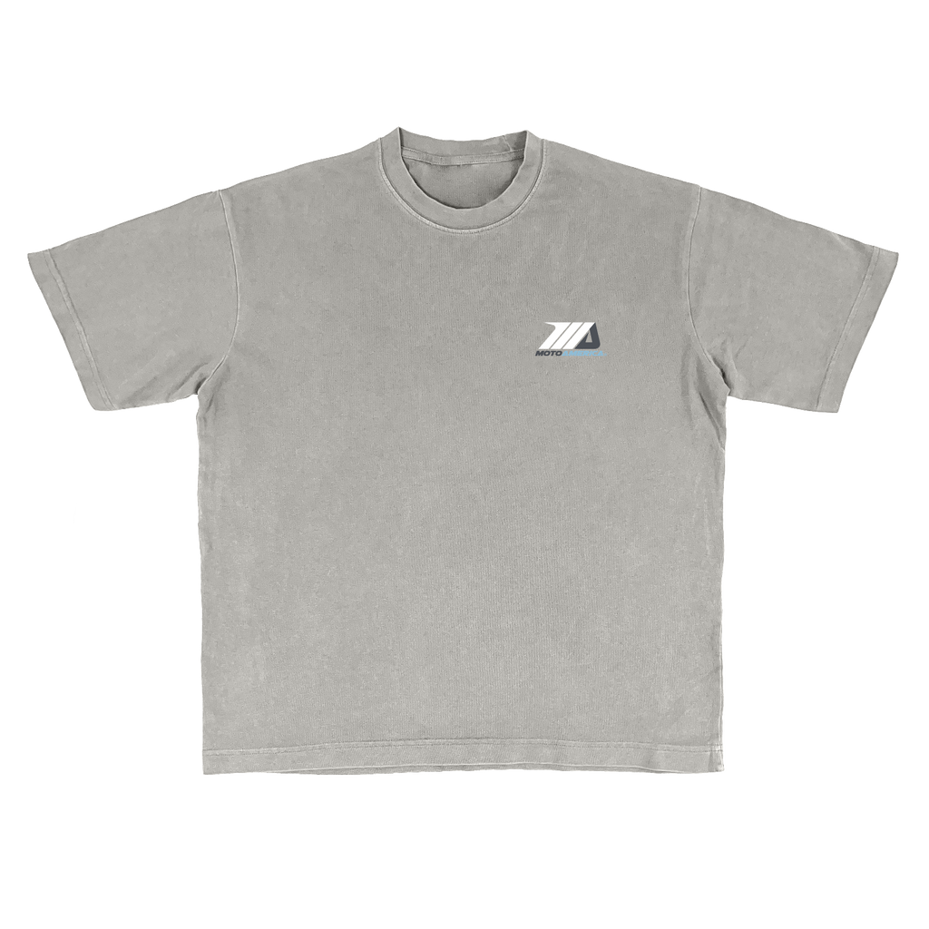 Blue Flame Boxy Heavy Tee MotoAmerica®