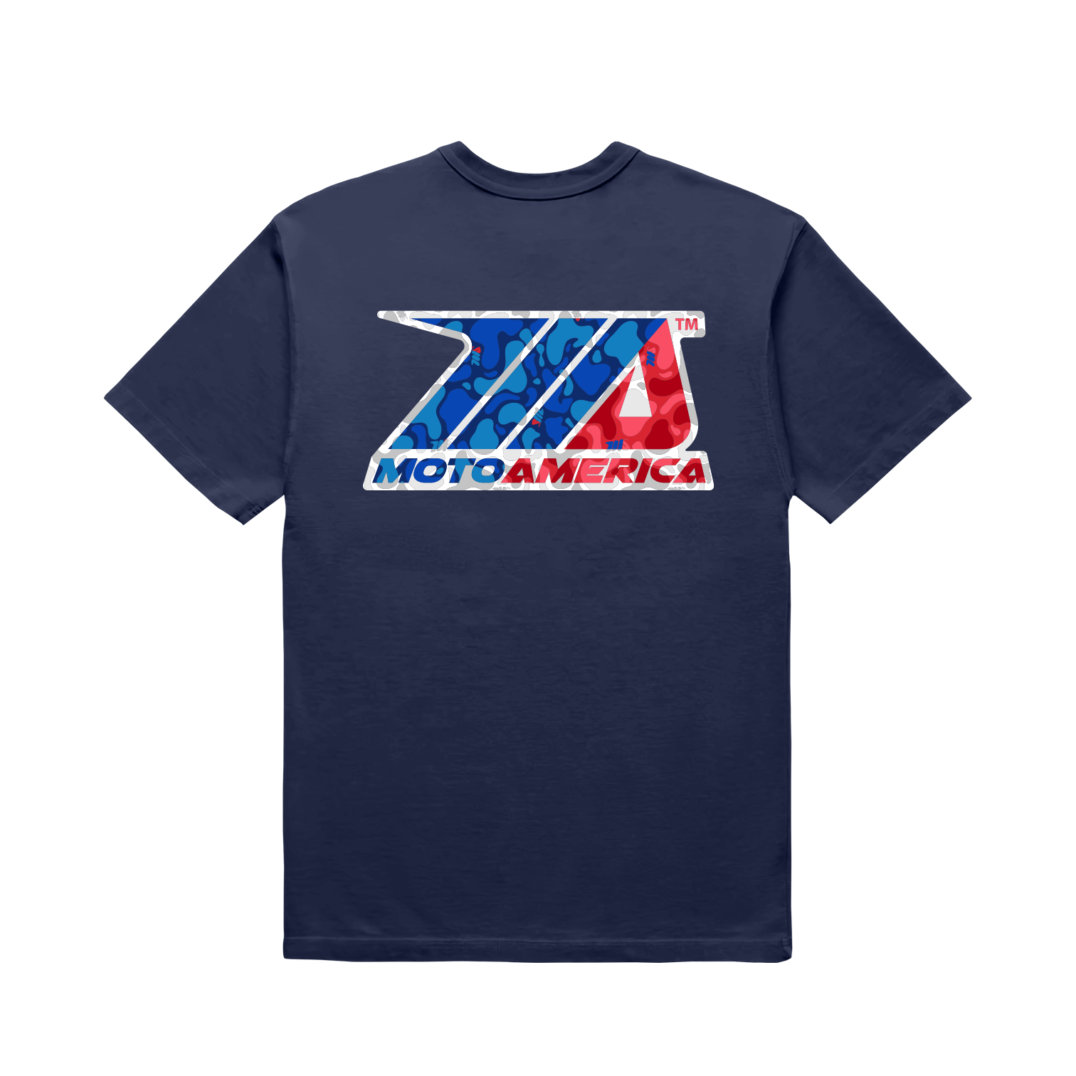 Lava Camo Navy, MotoAmerica®
