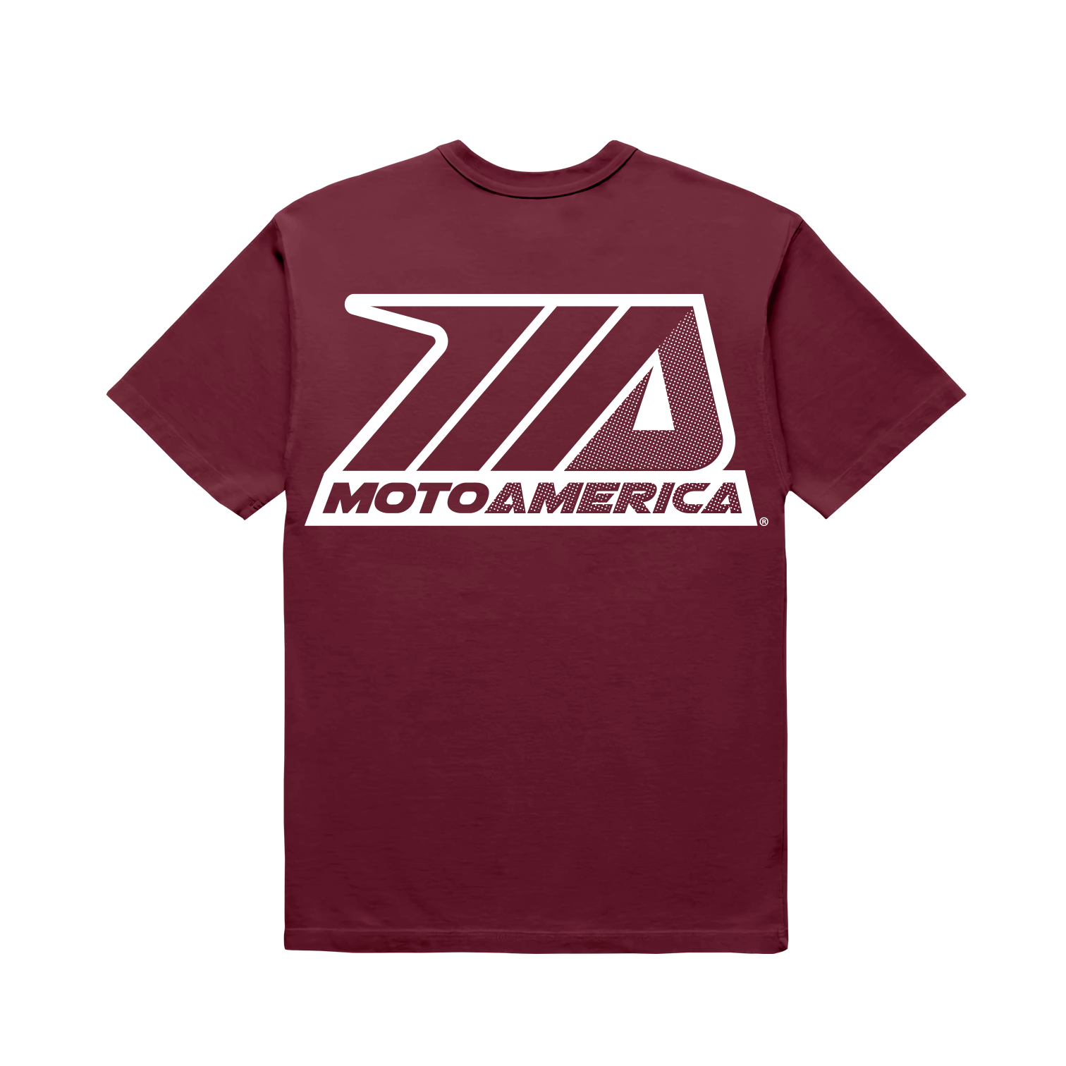 Dot MotoAmerica® Maroon Tee