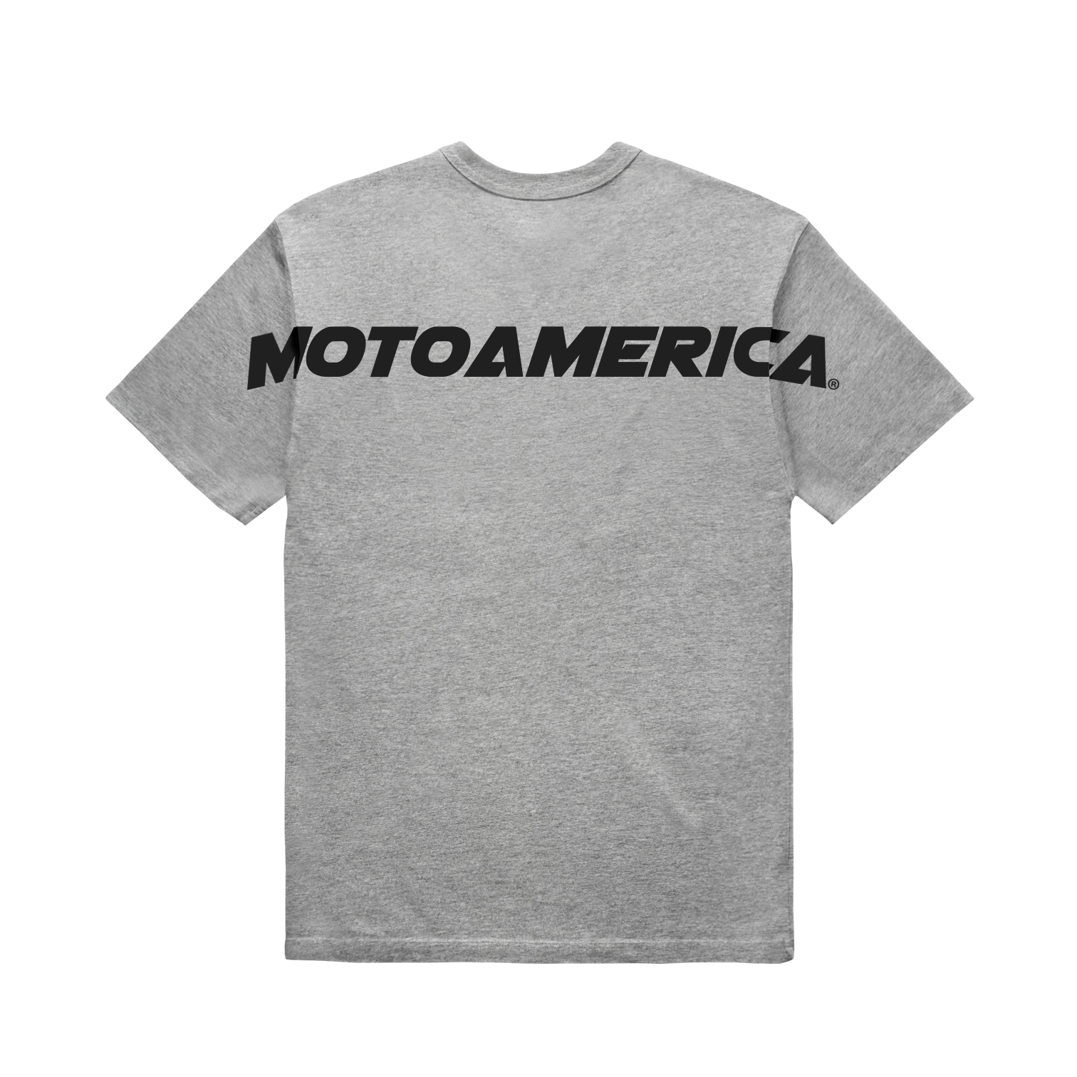 Be Seen Heather Grey Tee MotoAmerica®