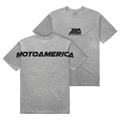 Be Seen Heather Grey Tee MotoAmerica®