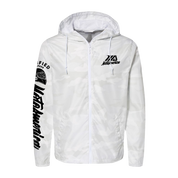 Modified for Speed, White Camo Windbreaker MotoAmerica®