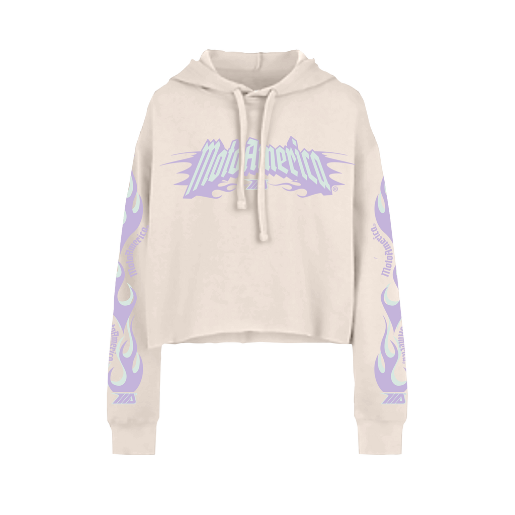 Fiery Crop Hoodie MotoAmerica®