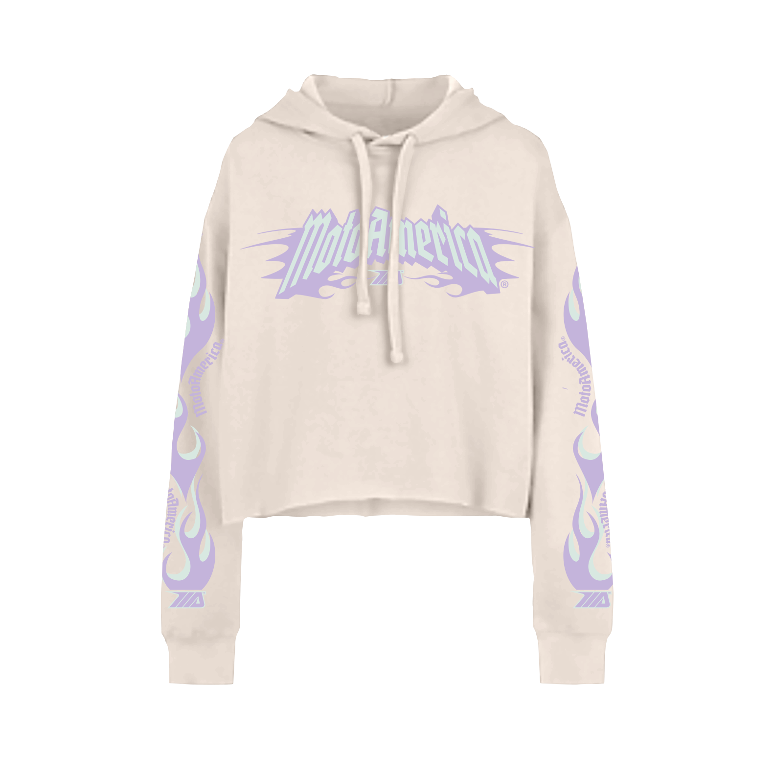 Fiery Crop Hoodie MotoAmerica®