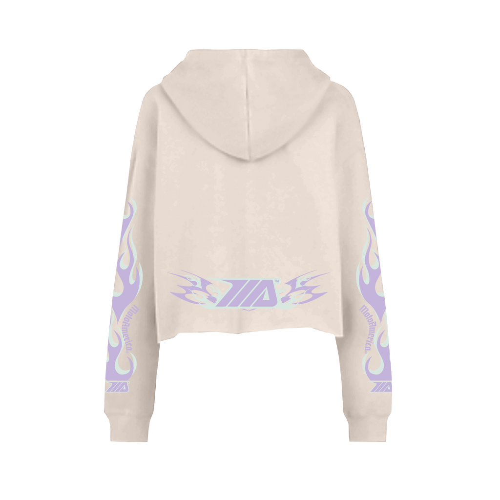 Fiery Crop Hoodie MotoAmerica®