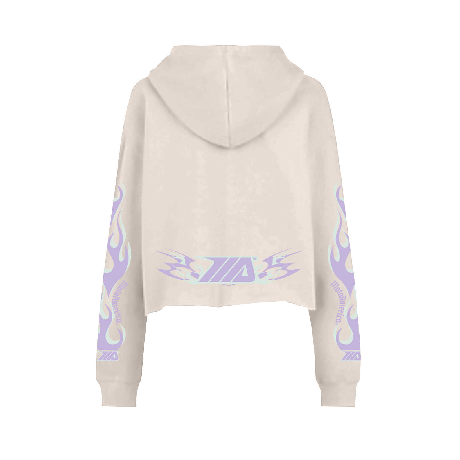 Fiery Crop Hoodie MotoAmerica®