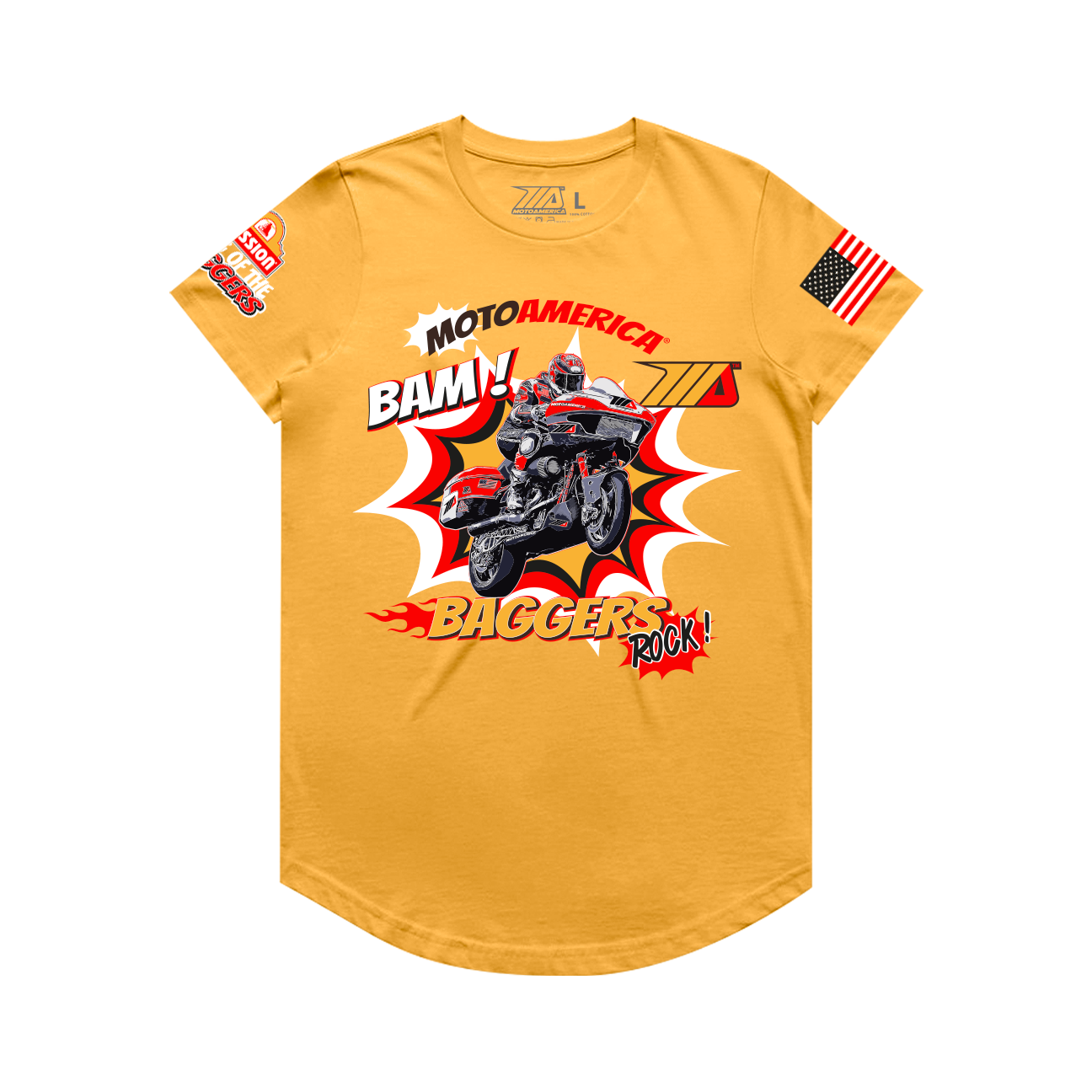 BAM! Women’s Scoop Tee MotoAmerica®