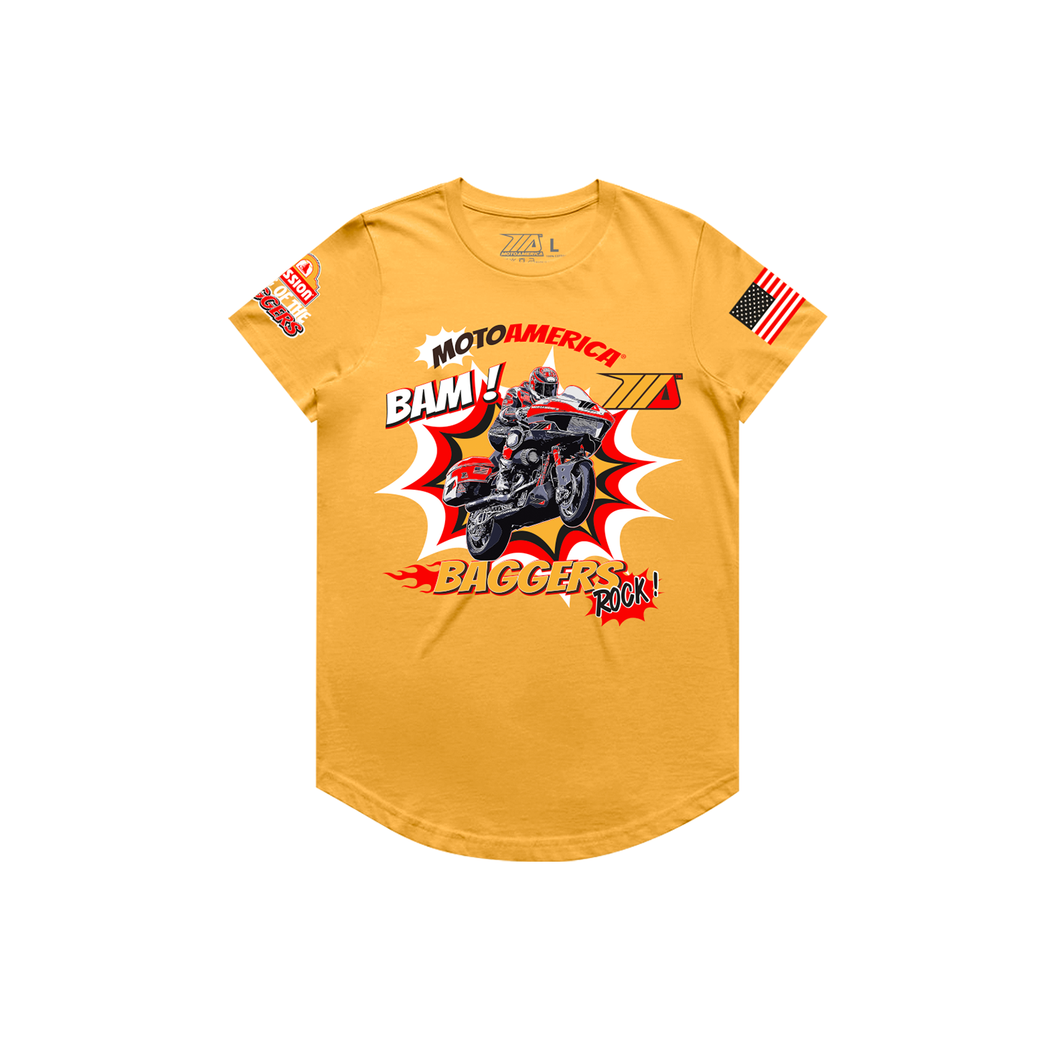 BAM! Women’s Scoop Tee MotoAmerica®