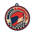 Helmet Logo Keychain