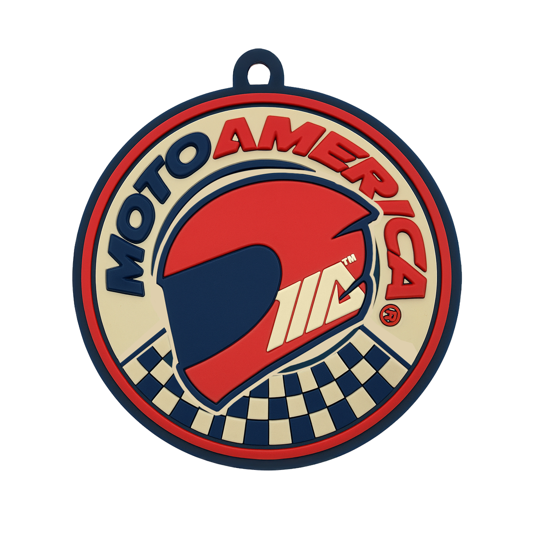 Helmet Logo Keychain