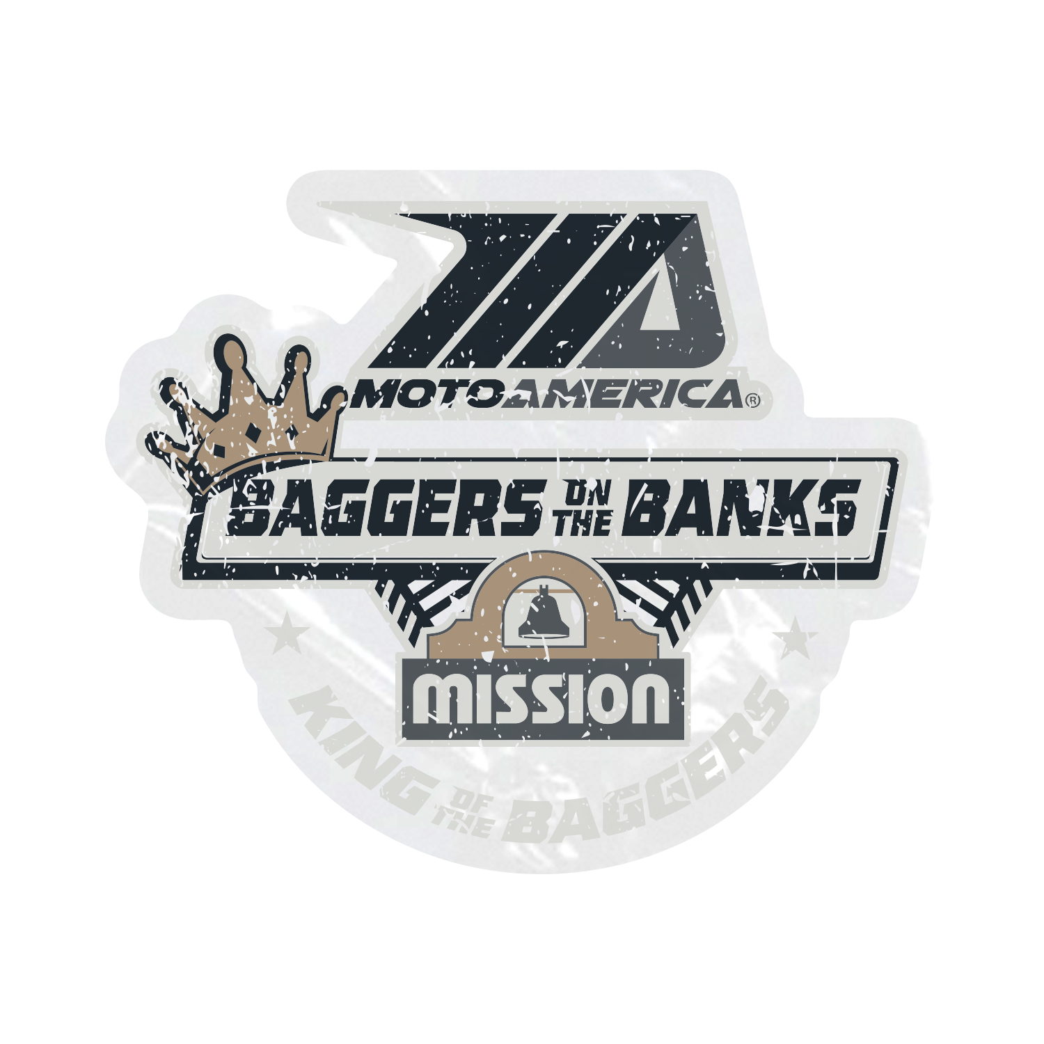Baggers on the Banks Sticker MotoAmerica®