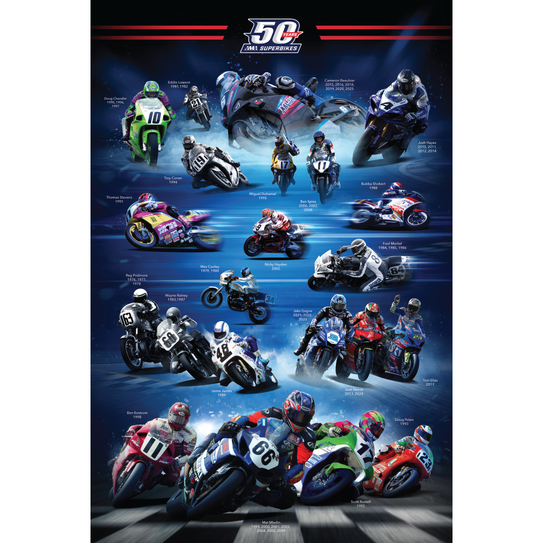 Blue Legacy : 50 Year Anniversary Poster Collection