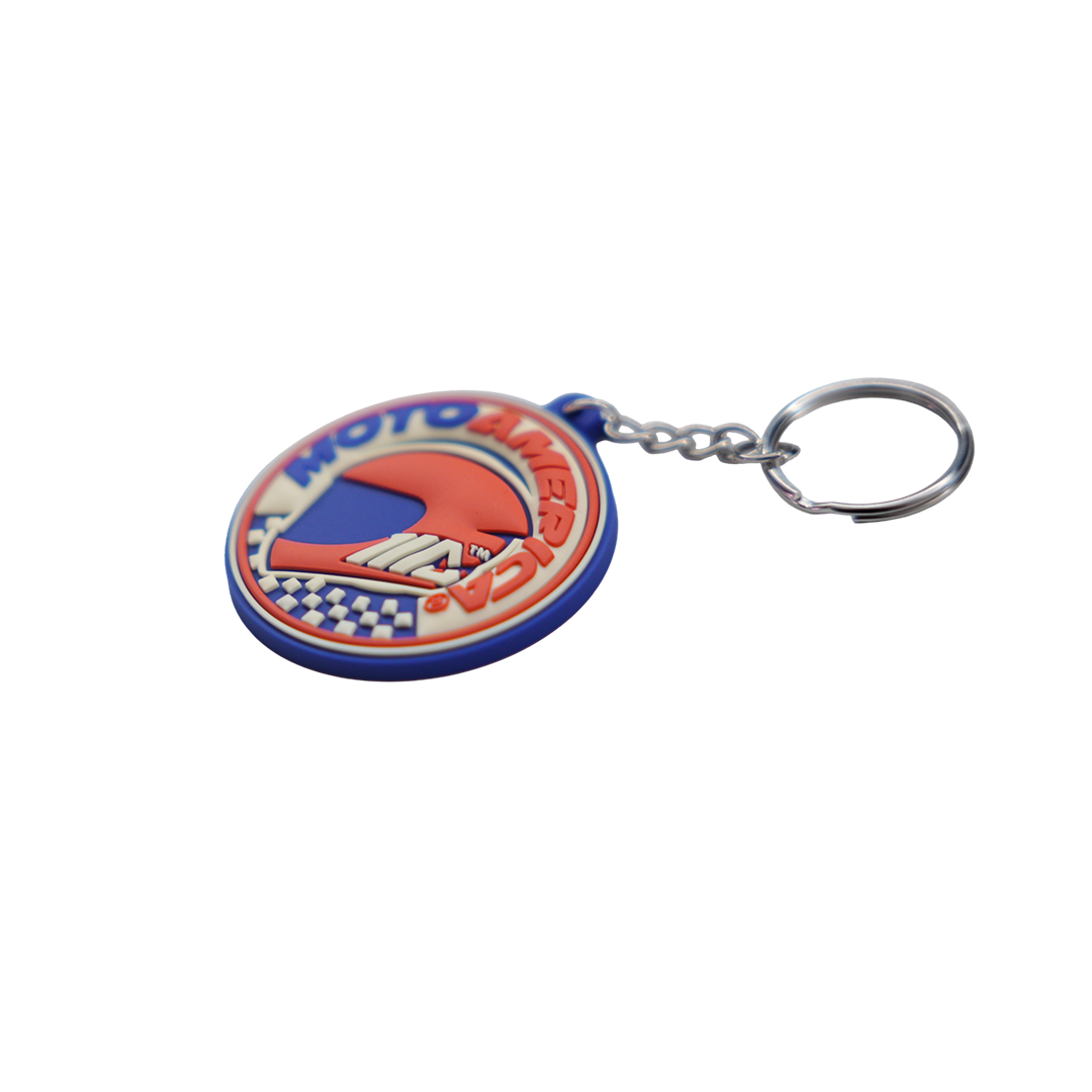 Helmet Logo Keychain