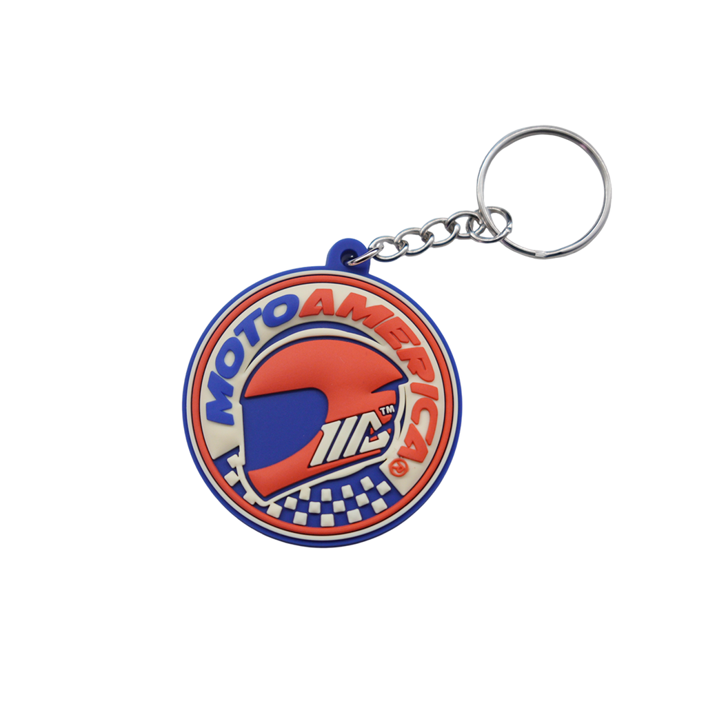 Helmet Logo Keychain