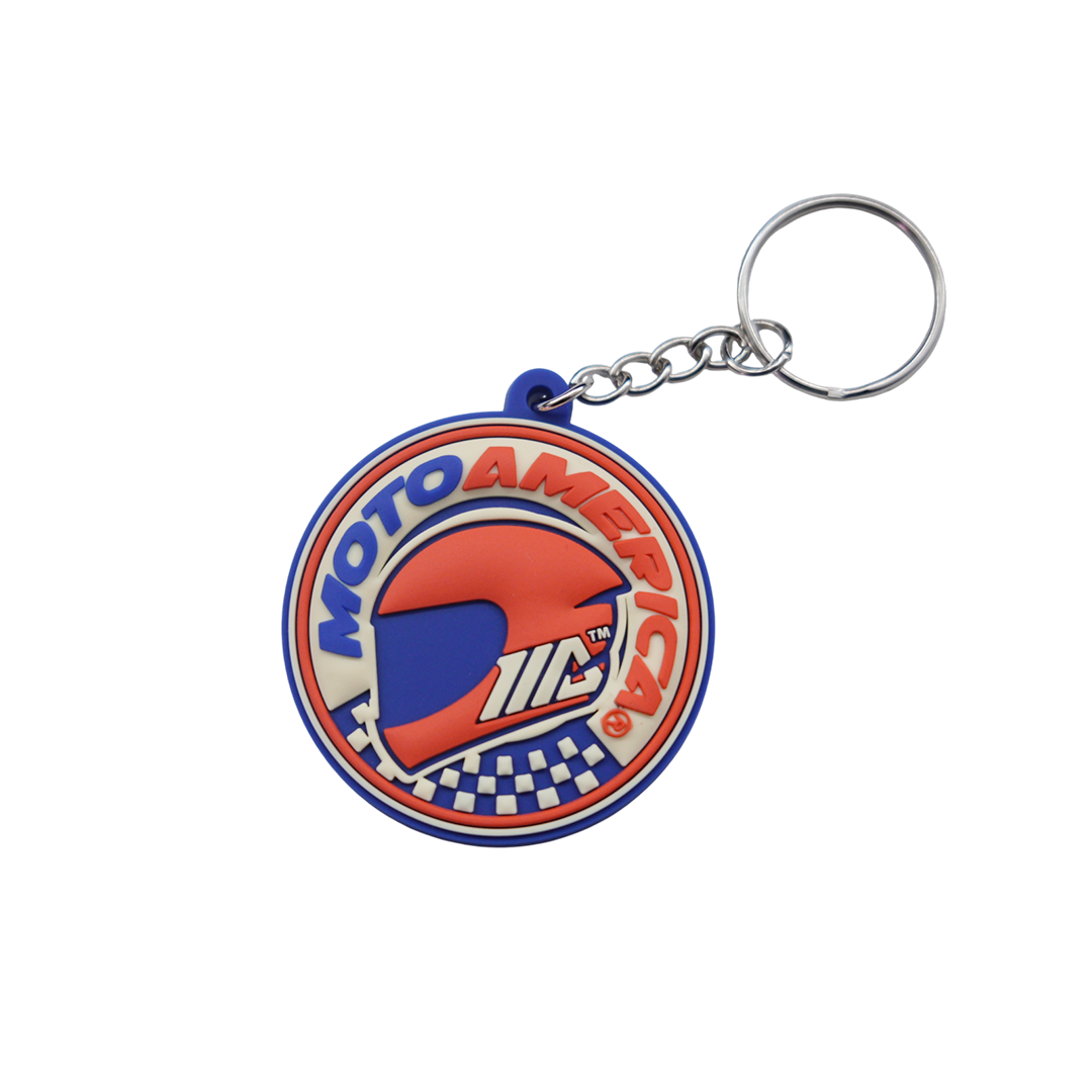 Helmet Logo Keychain
