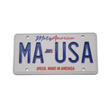 MA License Plate magnet