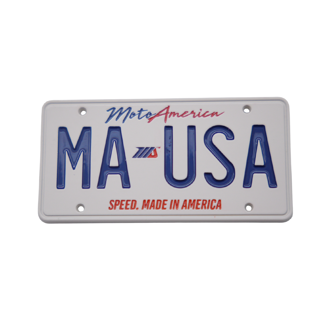 MA License Plate magnet