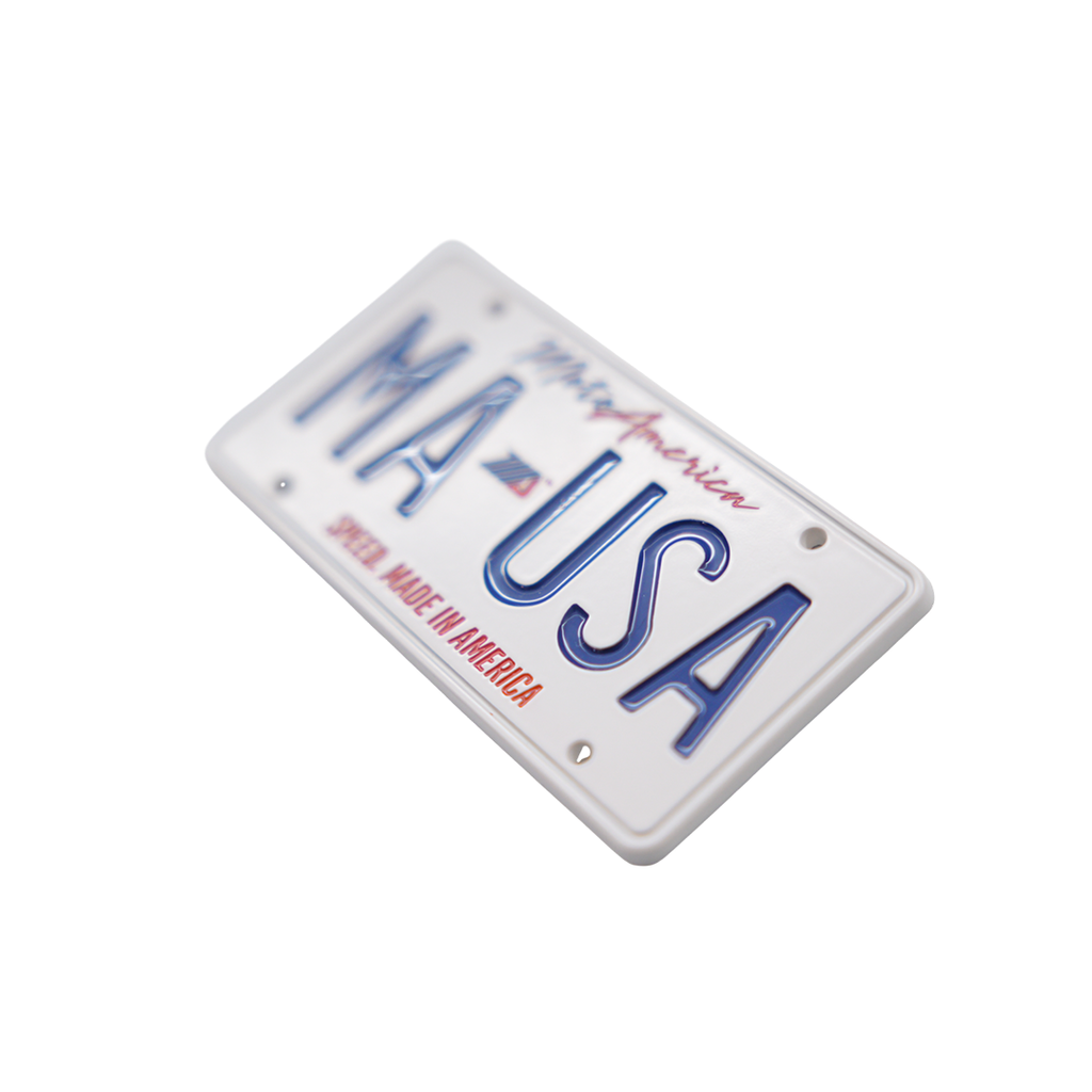 MA License Plate magnet