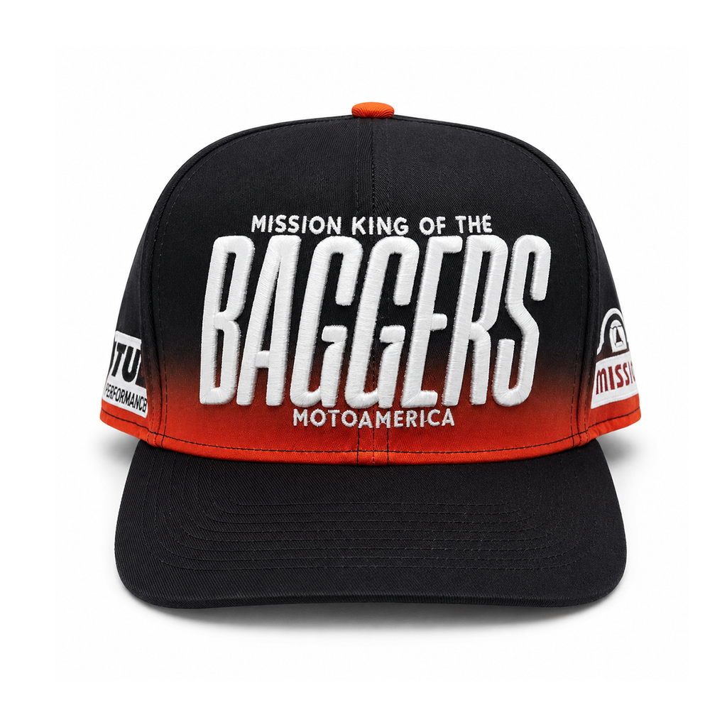 Tallic Baggers Hat MotoAmerica® Orange/Black