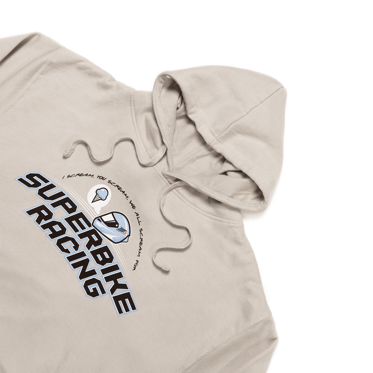 We all Scream for SuperBike Racing, Hoodie