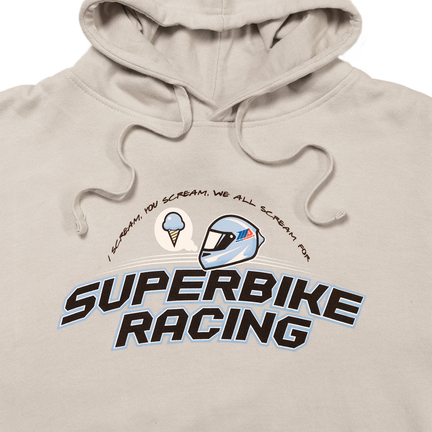 We all Scream for SuperBike Racing, Hoodie