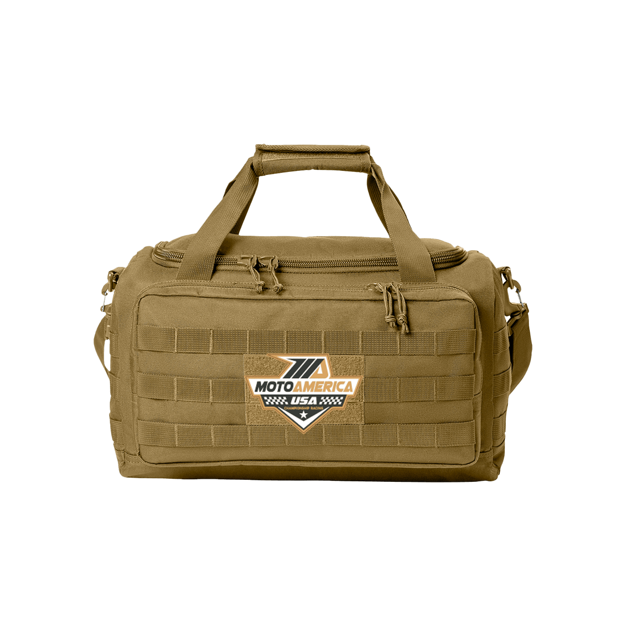 MA CornerStone® Coyote Brown Tactical Gear Bag MotoAmerica® 2023 - Moto America
